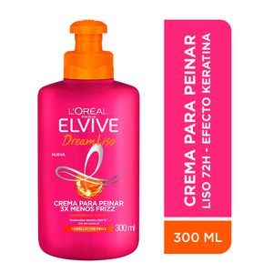 Crema para Peinar Dream Liso Elvive Loreal Paris 300ml