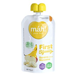 PURE MAH ORGANICO BANANA MANZ 90g