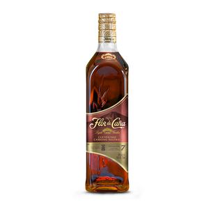 Botella RON FLOR DE CAÑA gran reserva 7 años botella (750 ml)