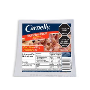 Tocineta Carnelly Picada 450 G