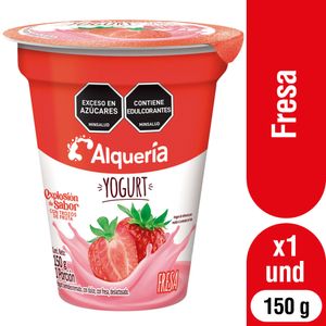 Yogurt Alquería Fresa 150 G
