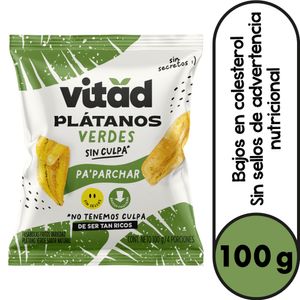 Platanos Vitad Verdes 100g