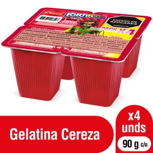 Gelatina Alqueria Cereza 90g x4unds