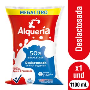 Leche Alquería Deslactosada 1,1 Lt