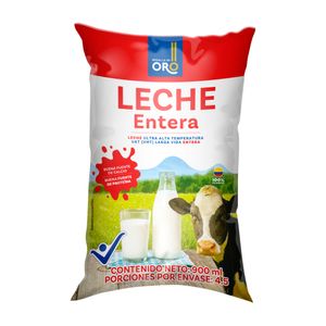 Leche Medalla de Oro Uht Entera 900 Ml
