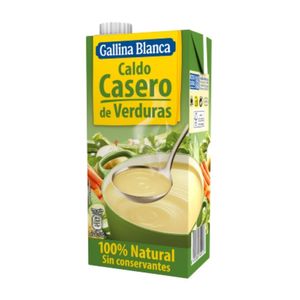Caldo Gallina Bca Verduras 100% Nat 1 l
