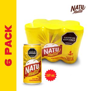 Malta NATUMALTA lata x6und (1614 ml)