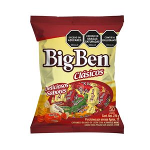 Caramelos BIG BEN caramelo y nueces (275 gr)