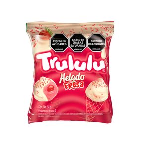 Masmelos Relleno Fresa Cobertura Chocol TRULULU 54 gr