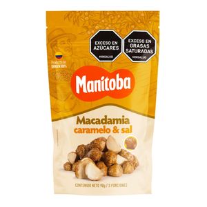 Macadamia MANITOBA caramelo sal (90 gr)