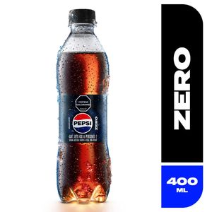 Gaseosa PEPSI cero azúcar botella (400 ml)