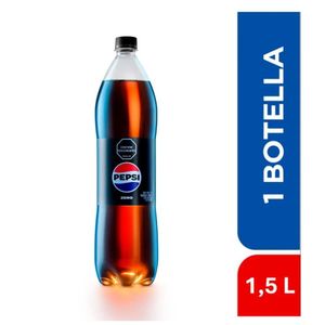 Gaseosa PEPSI cero azúcar botella (1500 ml)