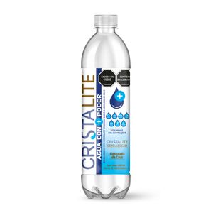 Agua CRISTAL lite limonada de coco cero azúcar (600 ml)