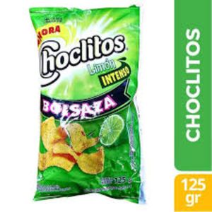 Pasabocas CHOCLITOS limón intenso (125 gr)