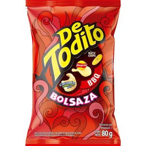 Pasabocas DETODITO sabor BBQ (80 gr)