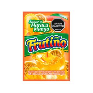 Refresco en polvo FRUTINO sabor a maracumango (10 gr)