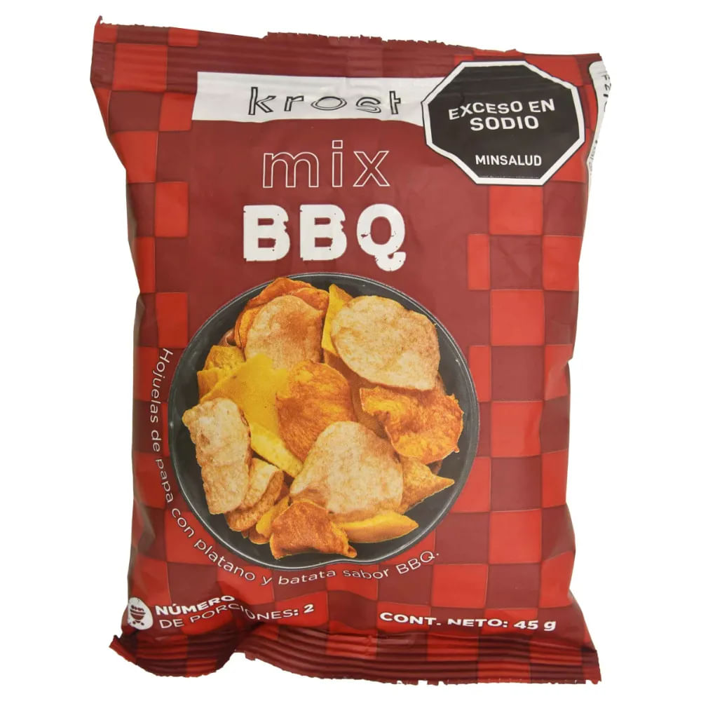Imagen de PASABOCA KROST MIX BBQ 45g