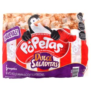 PALOM MAIZ POPETA DULCE SALADA 145,8g
