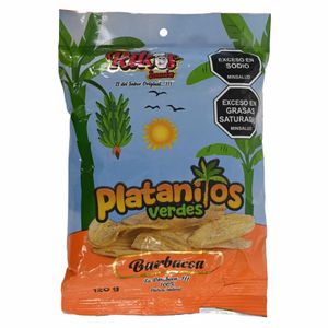 PASABOCA RIKOS PLATANITOS VERDE LIMON 120g