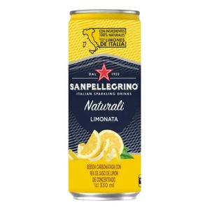 Bebida gasificada SAN PELLEGRINO con jugo de limón (330 ml)
