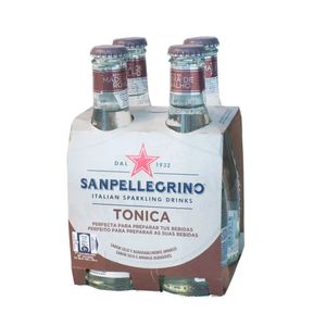 Agua tónica SAN PELLEGRINO Extracto oakwood x 4und 200ml (800 ml)