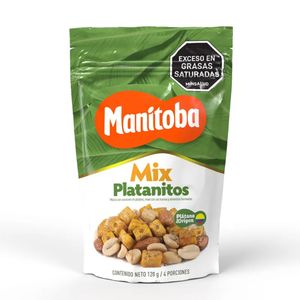 PASABOCA MANITOBA MIX PLATANITOS 120g