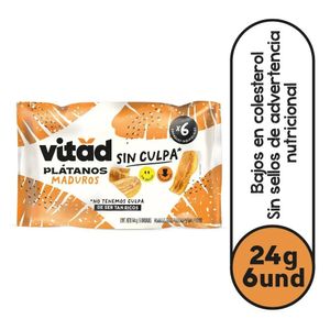 PASABOCA VITAD PLATANO MADURO 144g
