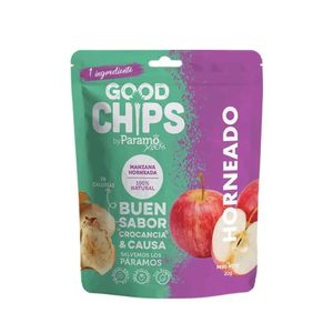 PASABOCA GOOD CHIPS MANZANA HORNEADA 20g