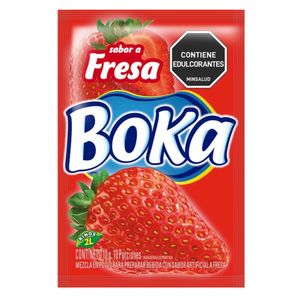 Boka Fresa 2 Litros Sobre x 10 g