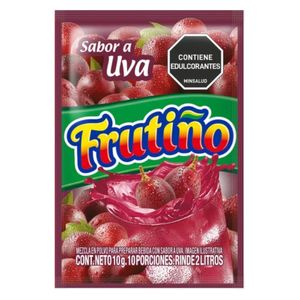 Fresco Frutiño Uva 2 Litros Sobre x 10 g