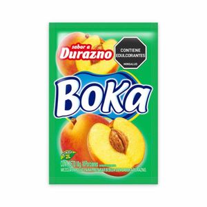Boka Durazno 2 Litros Sobre x 10 g