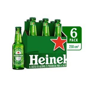 Cerveza HEINEKEN botella six pack (1500 ml)