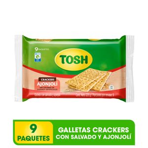 GALLETA TOSH AJONJOLI FIT 225g