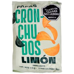 Pboca Papa Cronchudos Limon 115 g