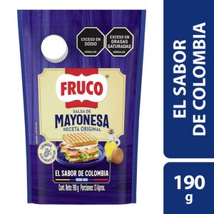 Mayonesa Fruco Doypack (190 g)