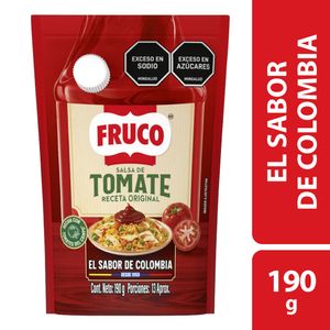 Salsa de Tomate Fruco Doypack (190 g)