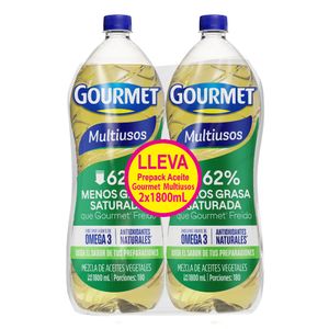 Aceite Gourmet Familia Multiusos 1,8 Lt X2 Unds Oferta