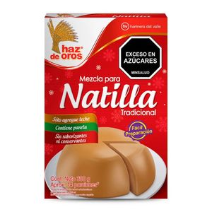 Mezcla en polvo HAZ DE OROS natilla tradicional (300 gr)
