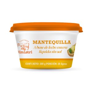 Mantequilla Dimistri S/Sal 200 g