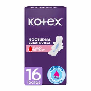 Toallas Diarias Kotex Largas Extra Protección 120 Unidades
