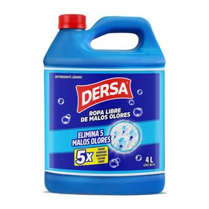 Detergente líquido DERSA protege el color (4000 ml)