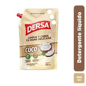 Detergente líquido DERSA coco ropa delicada (900 ml)