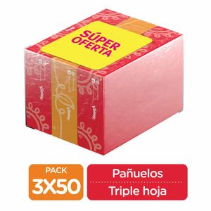 Pañuelos Faciales Kleenex 3x50U
