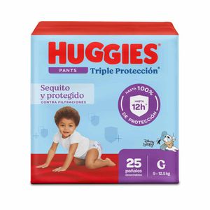 Pañales Huggies Triple Protección Pants Etapa 3/G 25U