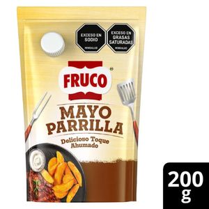 Salsa mayo parrilla FRUCO toque ahumado (200 gr)