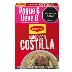Caldo Costilla MAGGI x8 cubos (66 gr)