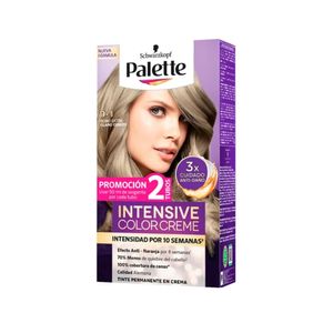 Tinte para cabello PALETTE rubio extra claro cenizo (2 und)