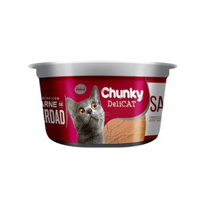 Delicat Gatos Húmedo Salmon Pote 156 g