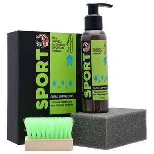 Kit Limpieza Bufalo Gotas Limpiadoras 110ml+Cepillo