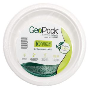 Plato Geopack*10Und 23Cm Mediano